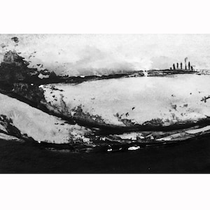 Carte postale paysage reproduction peinture format 10x15