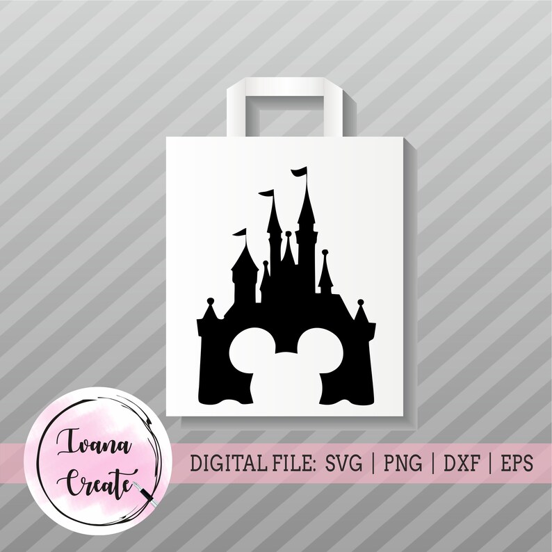 Download Disney Castle With Mickey Head Disney Files For Cricut And Silhouette Disney Vector Clipart Disney Castle Silhouette Disney Castle Svg Kits Craft Supplies Tools Tripod Ee