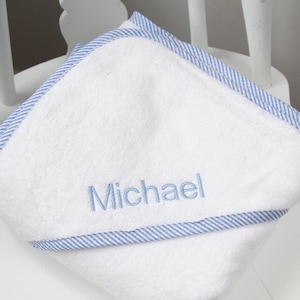 Monogrammed Hooded Baby Towel for Boy, Personalized Kids Towels, Personalized Baby Hooded Towel, Baby Christmas Gift, Custom Baby Girl Gift