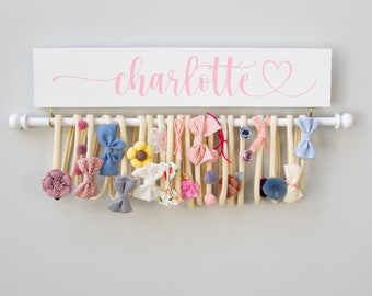 organizing baby headbands