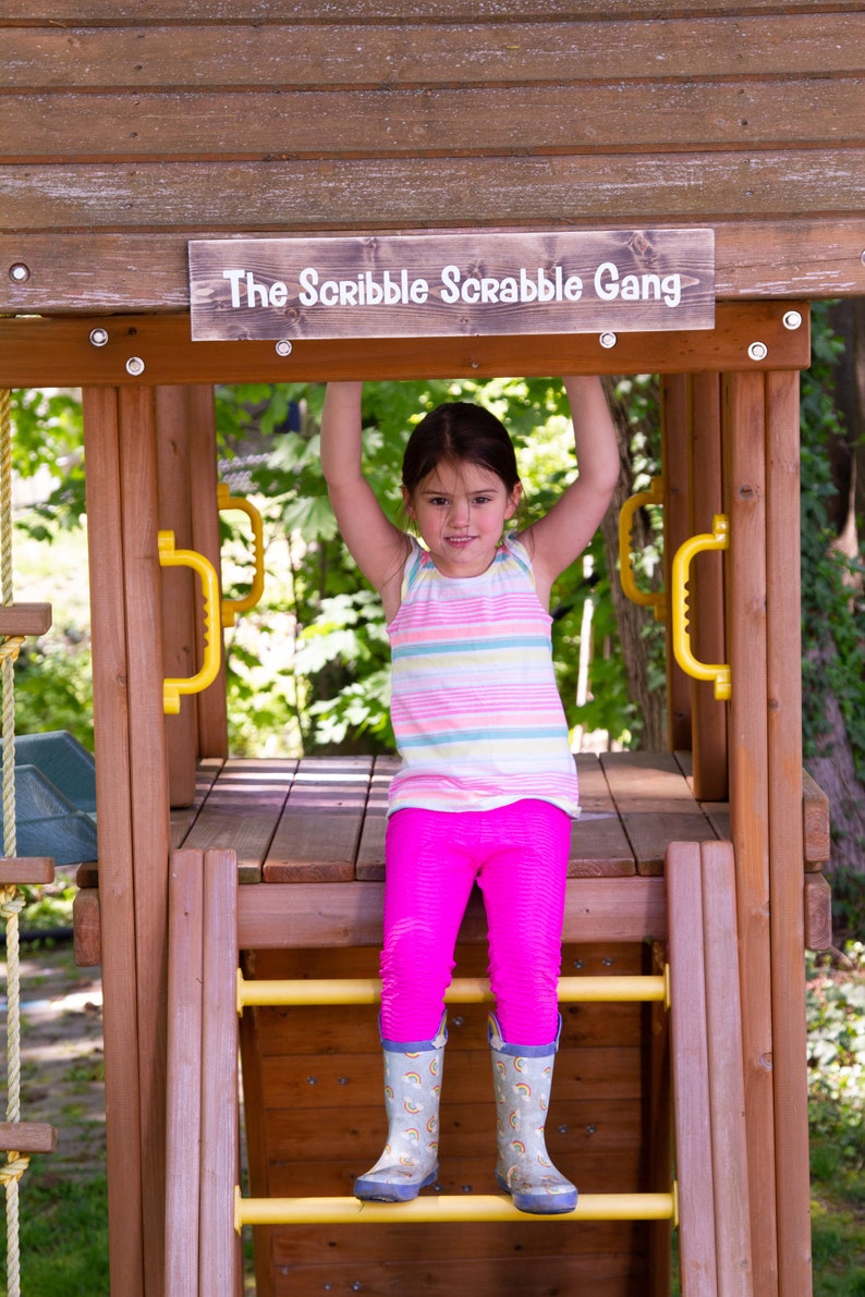 Personalized Playground Name Sign Hand painted name sign Etsy