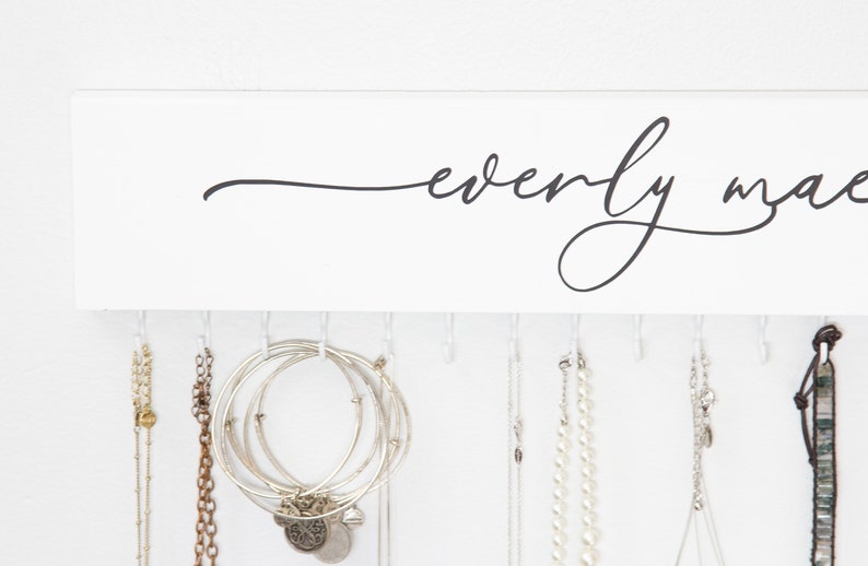 Personalized Jewelry Organizer and Holder Personalized Hand Etsy
