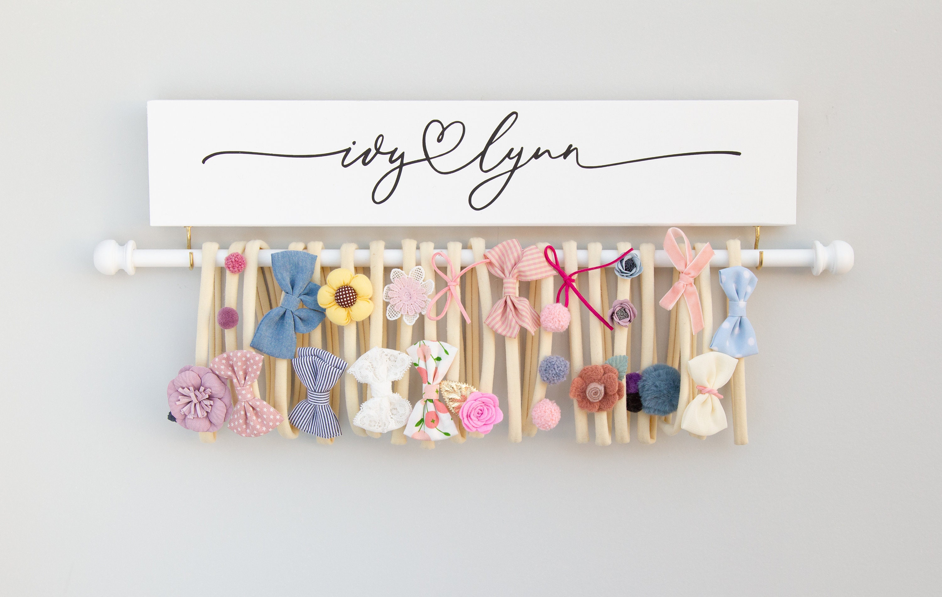 Cute Headband Holder And Hair Bow Organizer For Girls - Temu