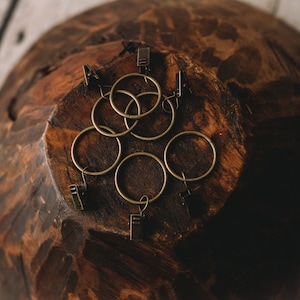 Add-on Item, Bronze, White, or  Black Ring Clips for Headband and Bow Holders