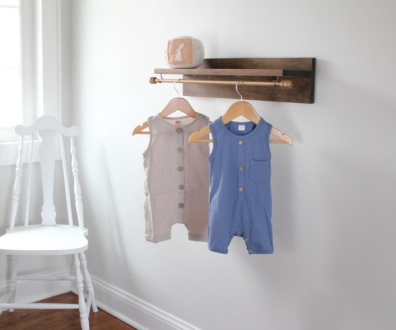 Nursery Shelf Clothes Hanger Nursery Décor Baby Shower Gift Etsy