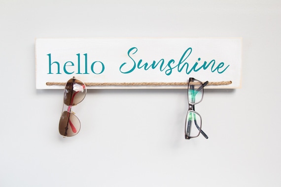 Sunglass Holder, Entryway Organizer, Personalized Hand Painted, House Warming Gift, Eyeglasses, Keys, Farmhouse Rustic