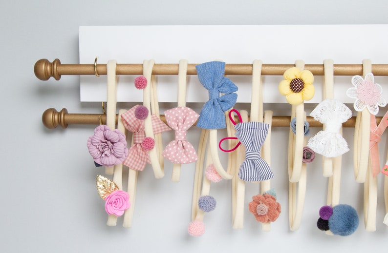Headband and Bow Holder Baby Girl Nursery Decor Bow Holder Etsy