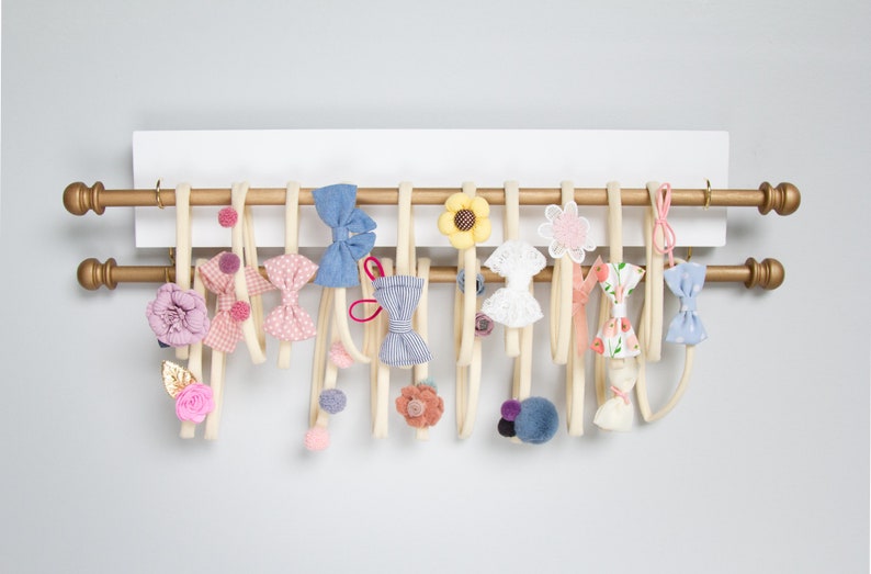 Headband and Bow Holder Baby Girl Nursery Decor Bow Holder Etsy