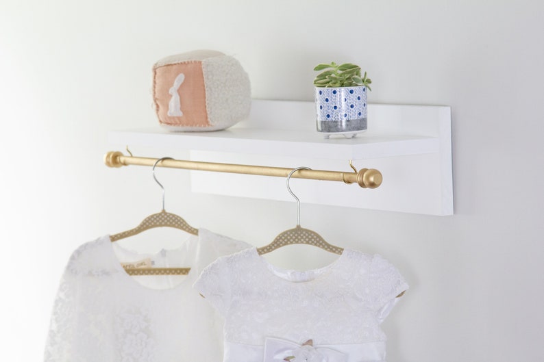 Nursery Shelf Clothes Hanger Nursery Décor Baby Shower Gift Etsy