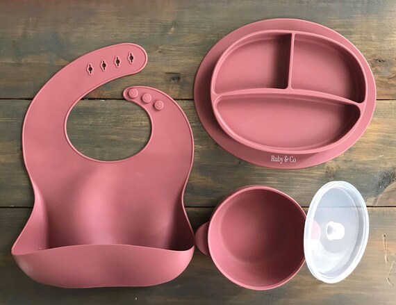 silicone bucket bib