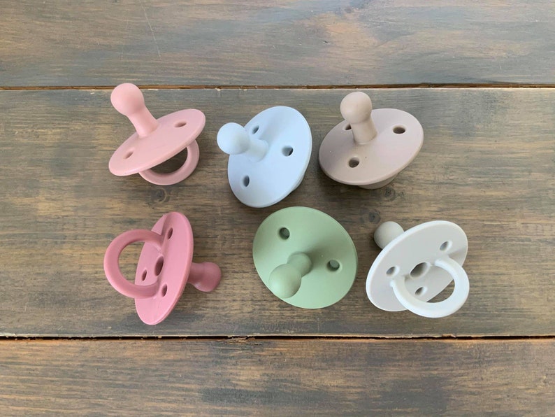 Ruby & Co Stage 2 Silicone Bulb Pacifier Baby Pacifier Etsy