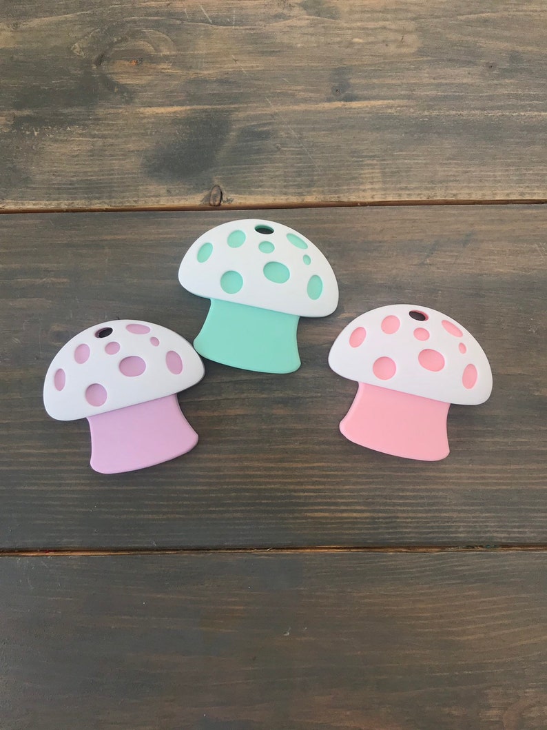 mushroom teether