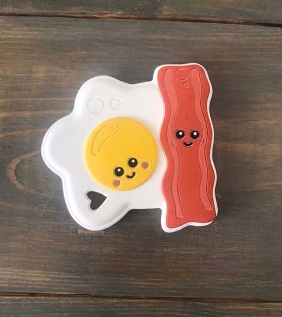 bacon teething toy