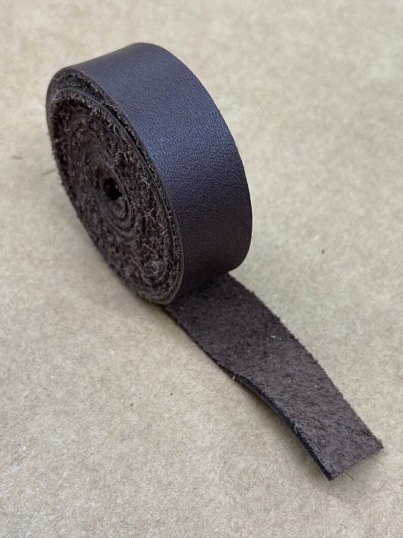 Real Leather Straps for Belts or Handles 125cm Long Etsy