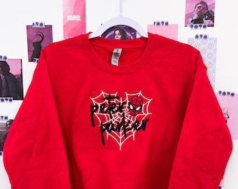 Spidey Peter Embroidered Crewneck