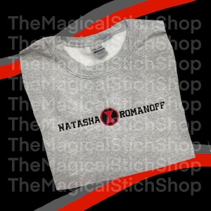 Natasha Embroidered Crewneck Sweatshirt