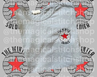 The Winter Soldier Embroidered Tshirt