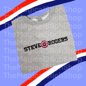 Steve Embroidered Crewneck Sweatshirt