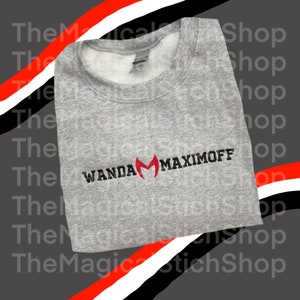 Wanda Embroidered Crewneck Sweatshirt