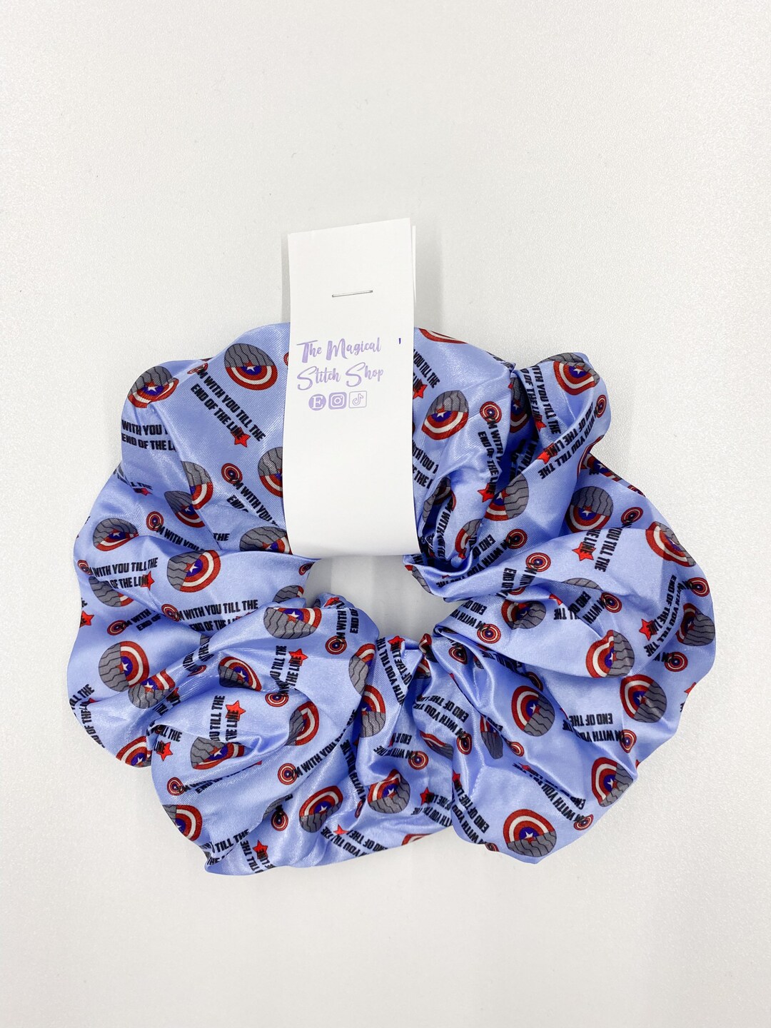 Im With You Till the End of the Line Giant Scrunchie - Etsy