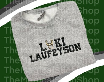 Mischief Embroidered Crewneck Sweatshirt