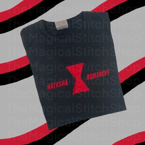 Agent Romanoff Embroidered Tshirt