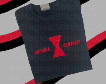 Agent Romanoff Embroidered Tshirt