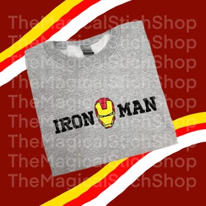 Iron Embroidered Crewneck Sweatshirt