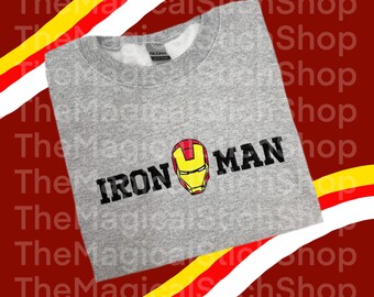 Iron Embroidered Crewneck Sweatshirt