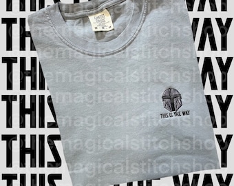 Esta es la camiseta bordada Way