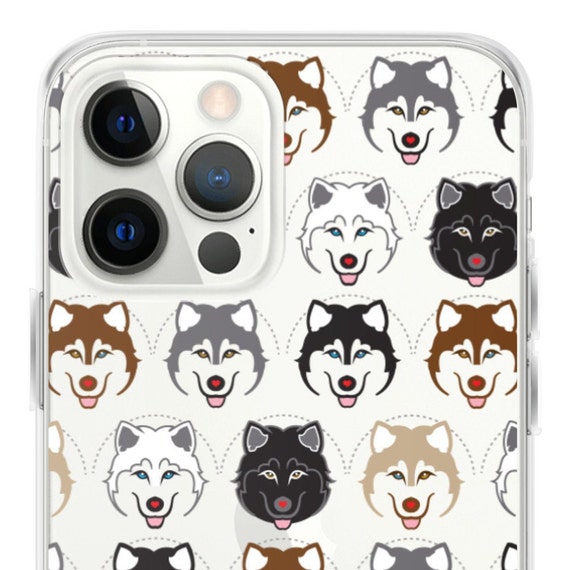 White Fluffy Dog iPhone Cases & Covers