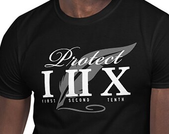 Bill of Rights T-shirt: Protect 1st, 2nd, 10th Amendments