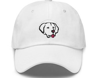 Embroidered Golden Retriever Dad Hat: Dog Mom Gift