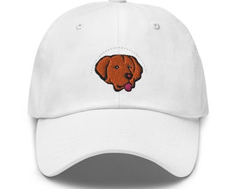 Embroidered Golden Retriever Dad Hat: Dog Mom Gift