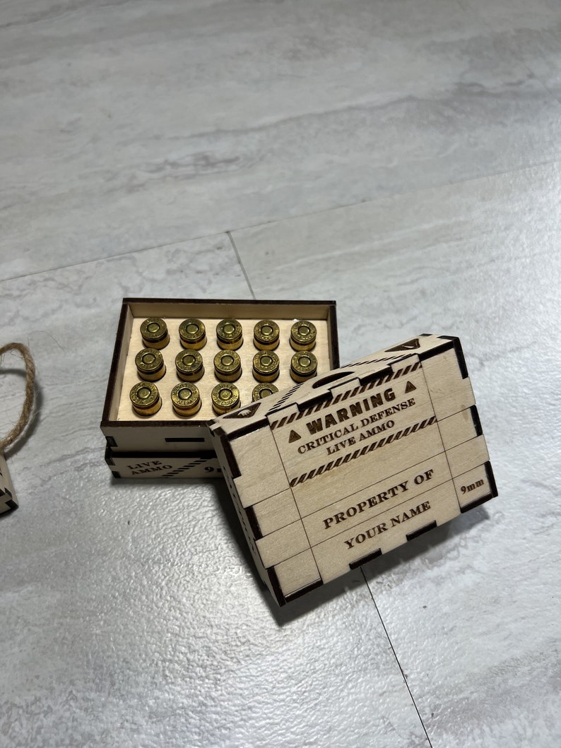 Ammo Crate Bundle- 17 Ammo Crates - 40 - 45CAL - 9 mm 380 - 22LR 223 5,56 308 5,7x28 Kugelhalter Box, Aufbewahrungsbox - SVG - Digitale Datei Bild 10
