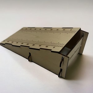 Gabarito de teste de rampa a laser sem esforço para cortes de precisão - Aumente suas habilidades de corte a laser hoje mesmo! - SVG - Arquivo digital - Inclui arquivo LightBurn
