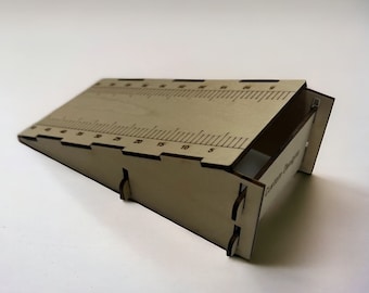 Laser Ramp Test Jig: SVG, LightBurn File (Digital File)