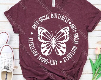 Free Free 312 Antisocial Butterfly Svg SVG PNG EPS DXF File