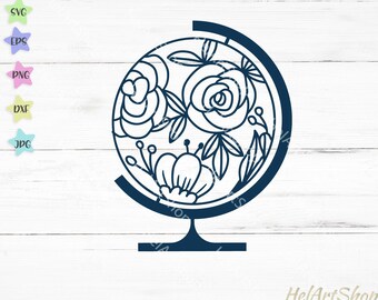 Free Free 90 Flower Globe Svg SVG PNG EPS DXF File