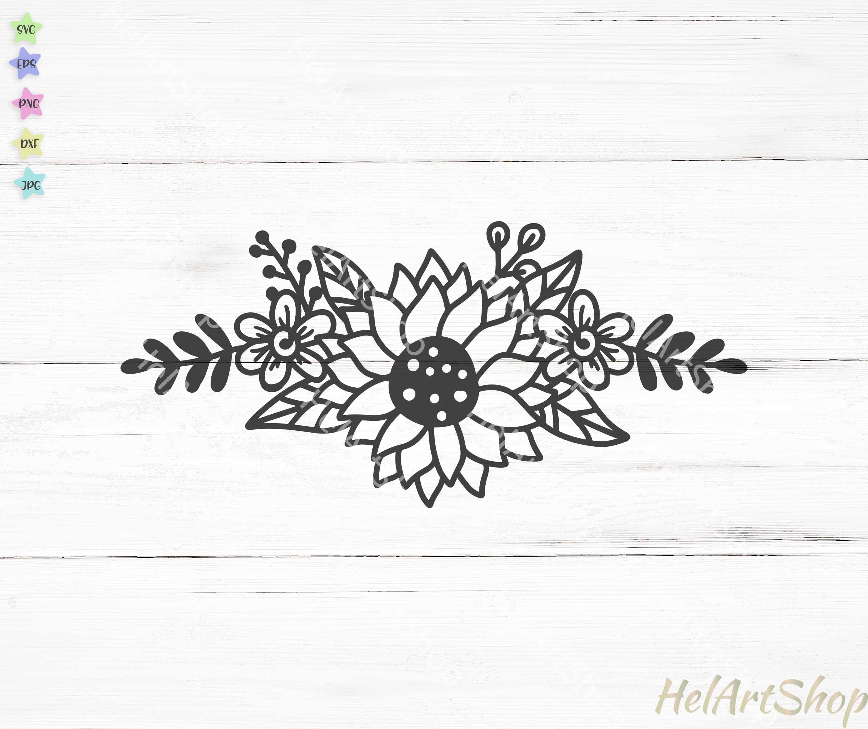 Free Free Sunflower Border Svg 228 SVG PNG EPS DXF File