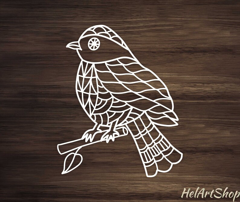 Download Mandala bird svg Sparrow svg silhouette cameo cricut ...