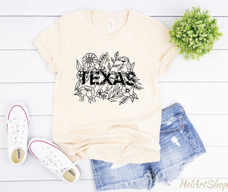 Download Texas svg floral svg Texas flowers svg Texas cut file/ | Etsy