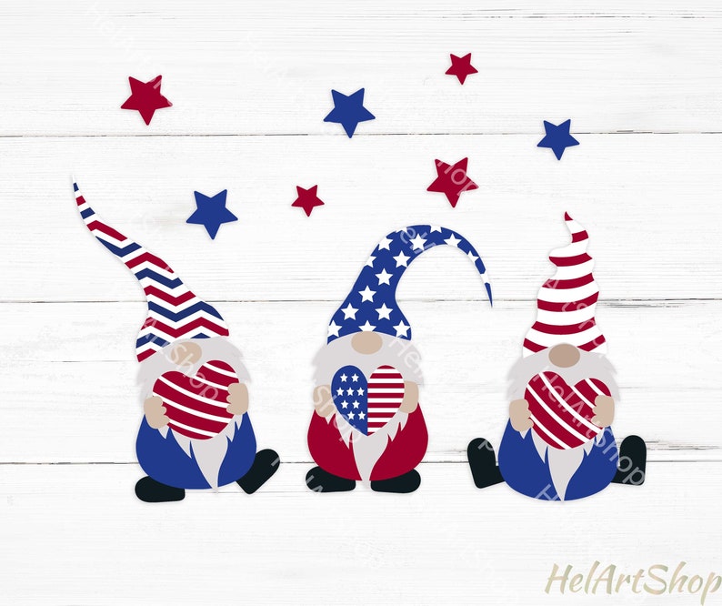 Download Patriotic Gnomes svg 4th of July svg Independence day svg ...