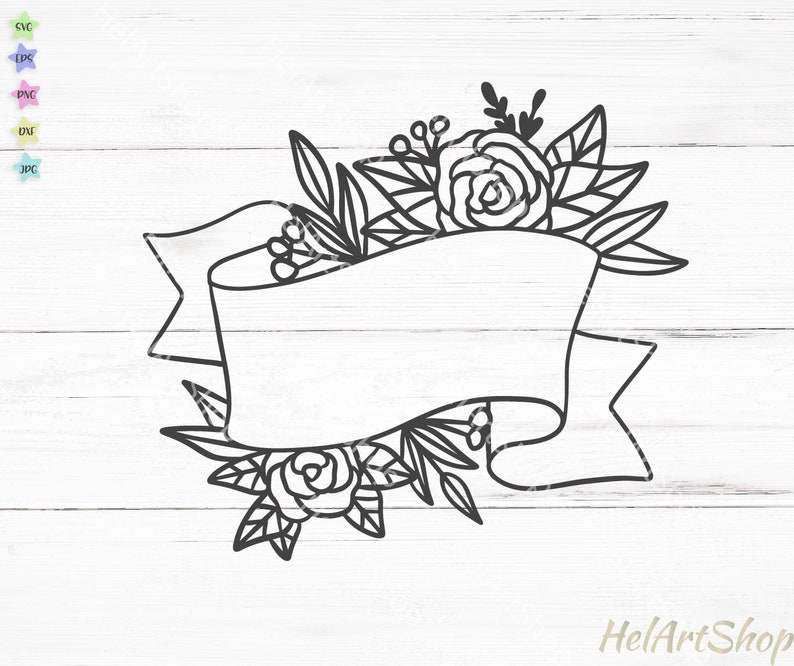 Free Free 254 Flower Svg Border SVG PNG EPS DXF File