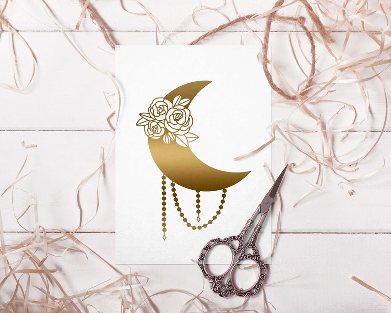 Download Art Collectibles Clip Art Moon Paper Cut Half Moon Svg Moon Svg Moon Svg Baby Floral Moon Svg Moon Cricut Moon Flowers Svg Crescent Moon Svg Luna Svg