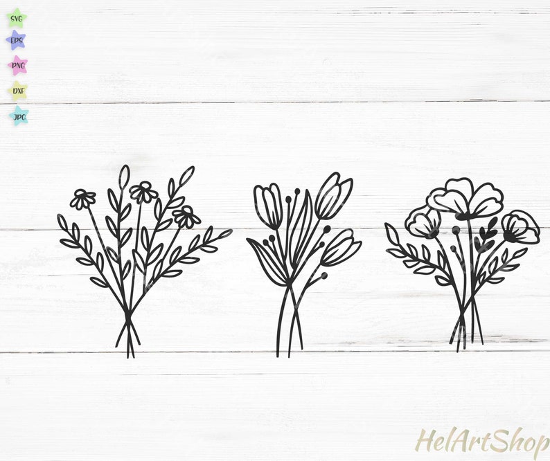 Free Free Wildflower Svg 35 SVG PNG EPS DXF File