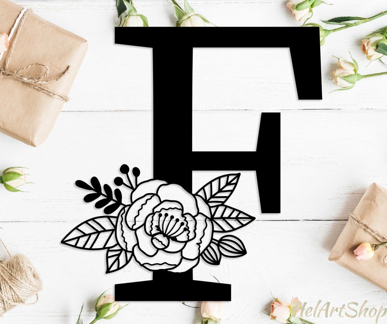 Download Monogram Font Svg Floral Letter F Svg Initial Svg Floral Font Svg Floral Alphabet Svg Floral Monogram Svg Floral Letters Svg Clip Art Art Collectibles