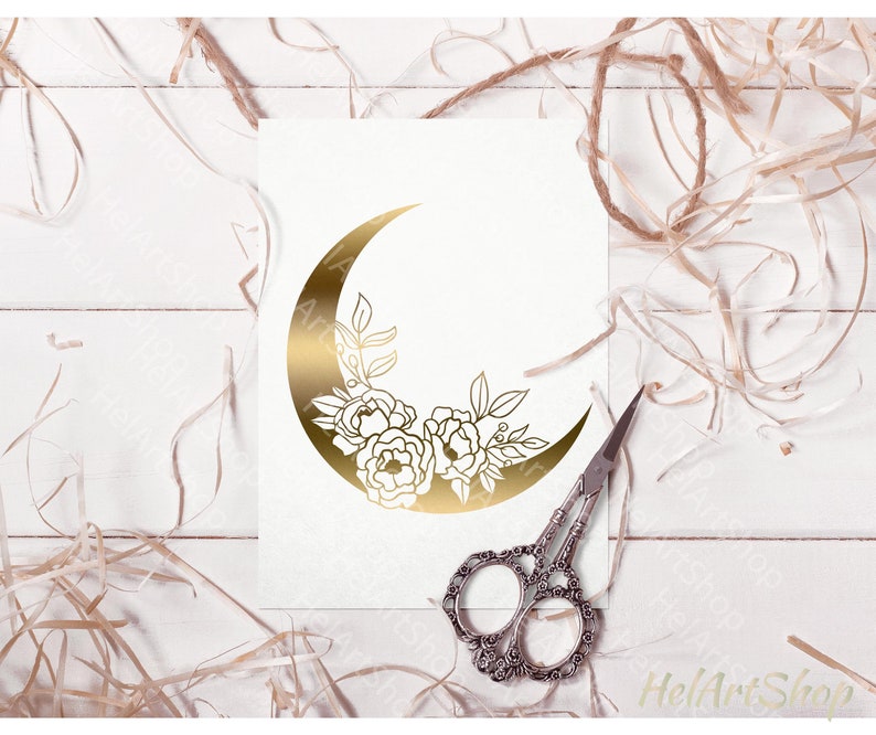 Free Free 86 Flower Moon Svg SVG PNG EPS DXF File