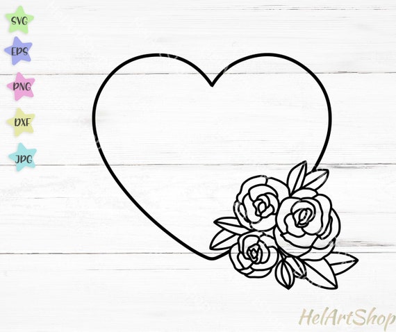 Free Free 114 Wedding Heart Border Svg SVG PNG EPS DXF File
