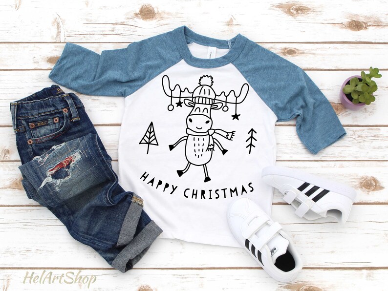Download Moose svg woodland svg baby onesie svg Christmas svg deer ...